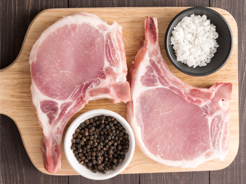 Dry Aged Schweinekotelett